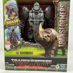Transformers Rise of The Beasts Smash Changer Rhinox!